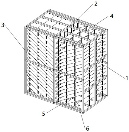 一種沉淀池用蜂窩斜板模塊的制作方法