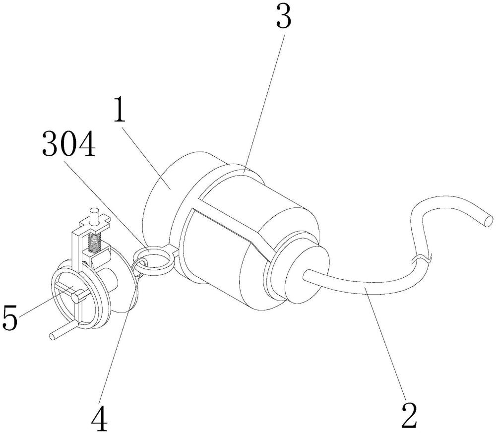 一種顱內引流固定結構的制作方法