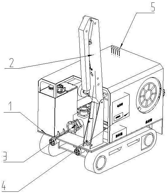 一種礦用移動排水車的制作方法