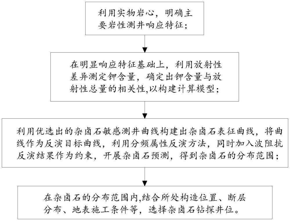 一種雜鹵石勘查井位部署方法與流程