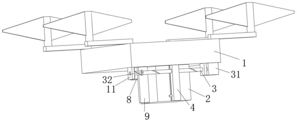 一種用于懷山藥植株?duì)顟B(tài)監(jiān)測(cè)的數(shù)據(jù)采集無(wú)人機(jī)