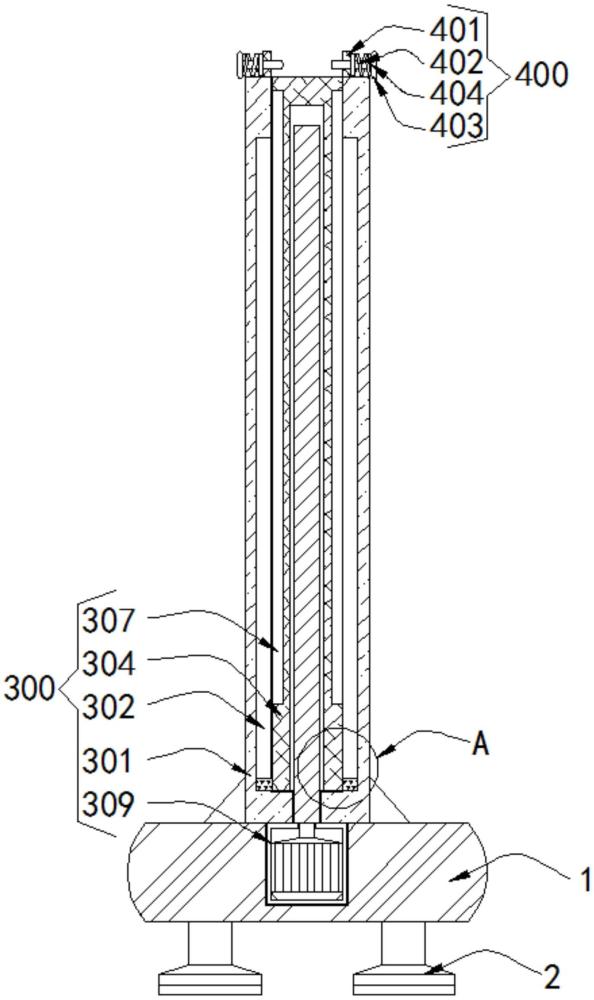 一種可調(diào)節(jié)的測(cè)繪標(biāo)桿的制作方法