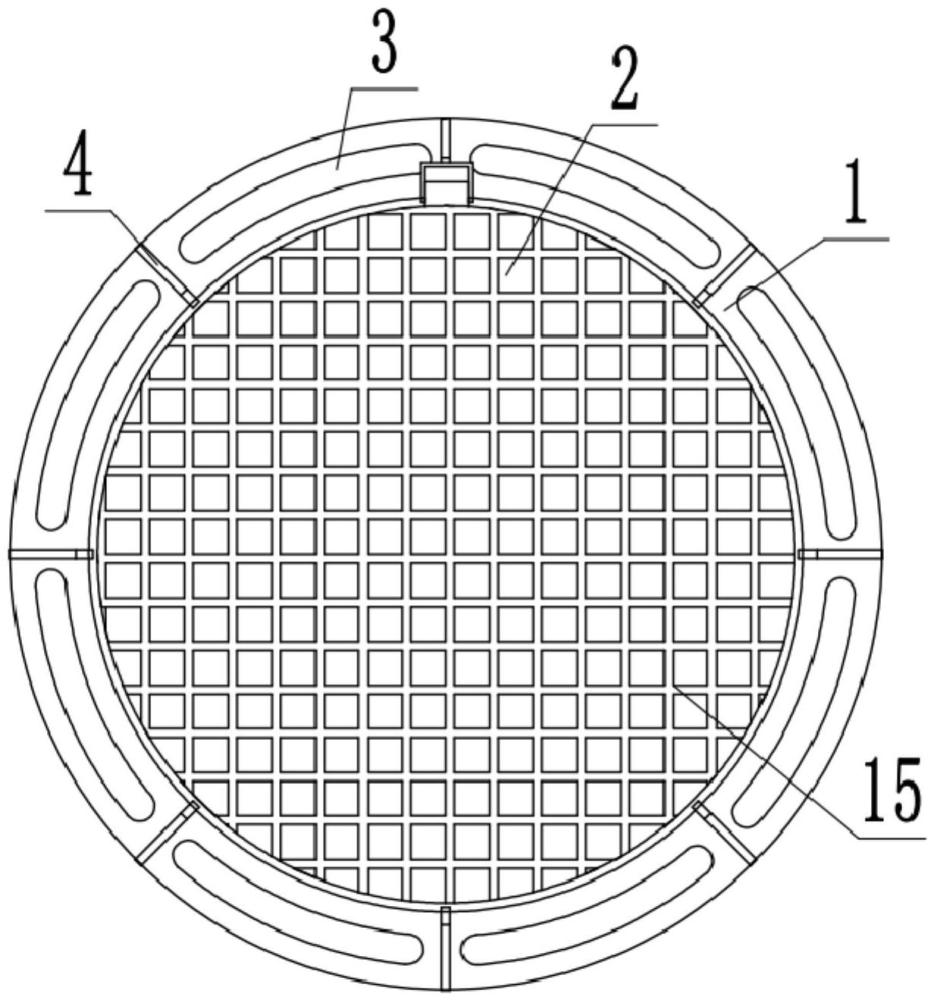 一種防盜電子井蓋的制作方法