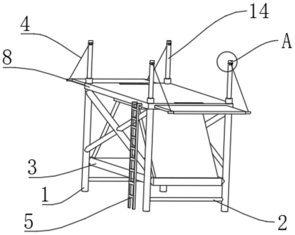 一種建筑裝飾用施工架的制作方法