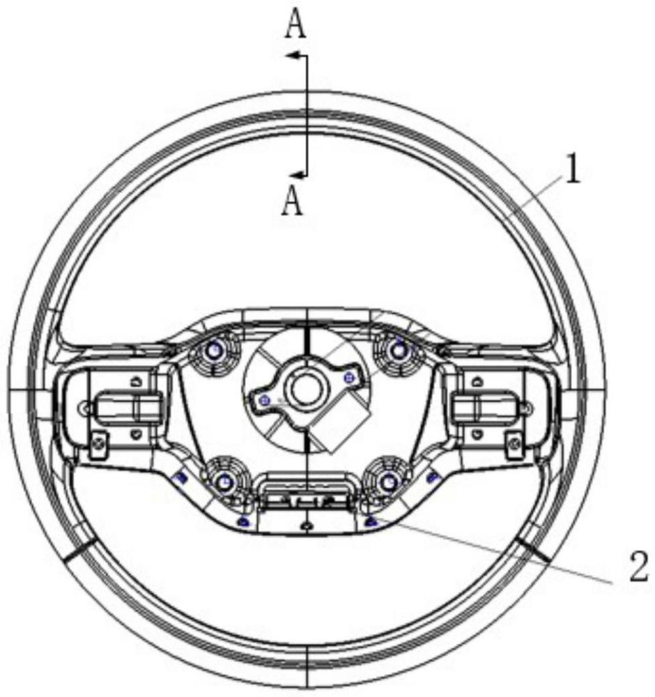 一種汽車方向盤及其汽車的制作方法