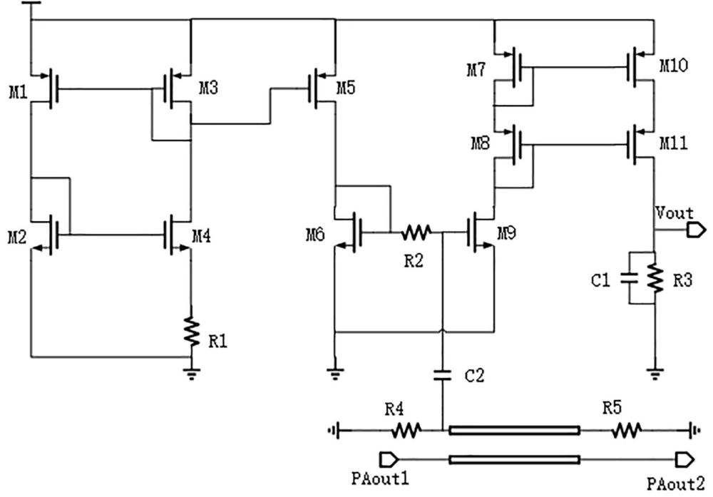 一種毫米波功率檢測電路的制作方法