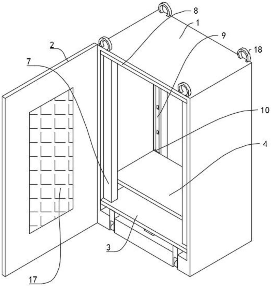 一種建筑機(jī)械用控制柜的制作方法