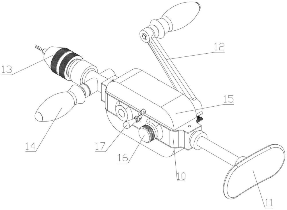 一種可調(diào)節(jié)手搖鉆的制作方法