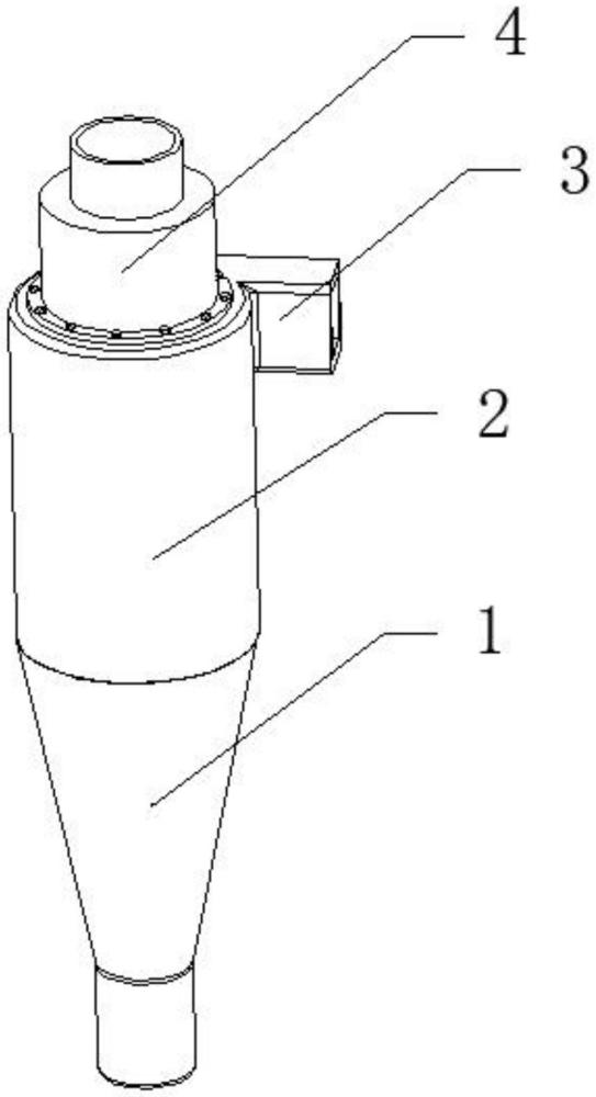 三乙胺尾氣凈化用砂塵分離設備的制作方法