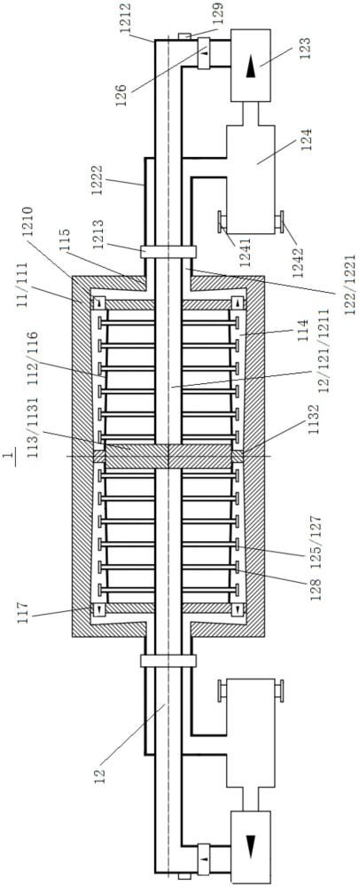 大型筒節差溫軋制形成穩定溫度梯度的冷卻裝置及方法