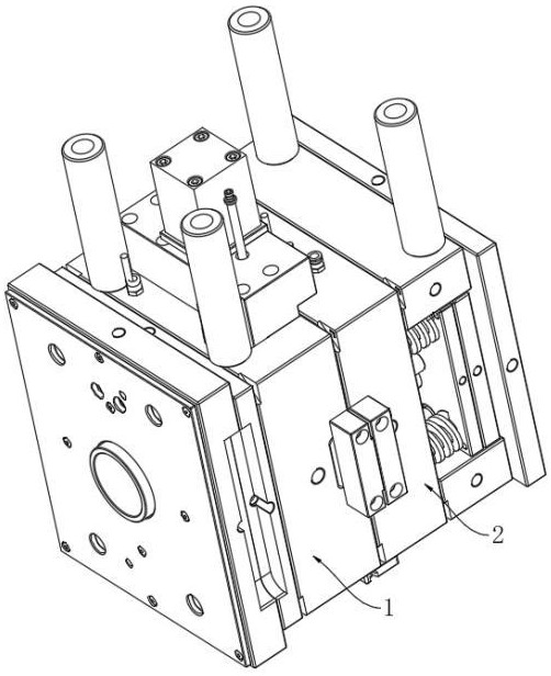 一種新型魚眼PIN埋入射出模具的制作方法