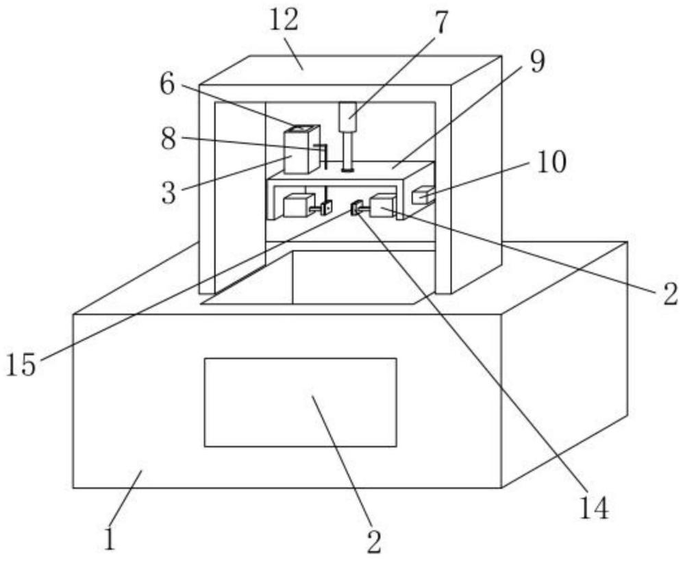 一種機械真空暖風水閥漏氣檢測治具的制作方法