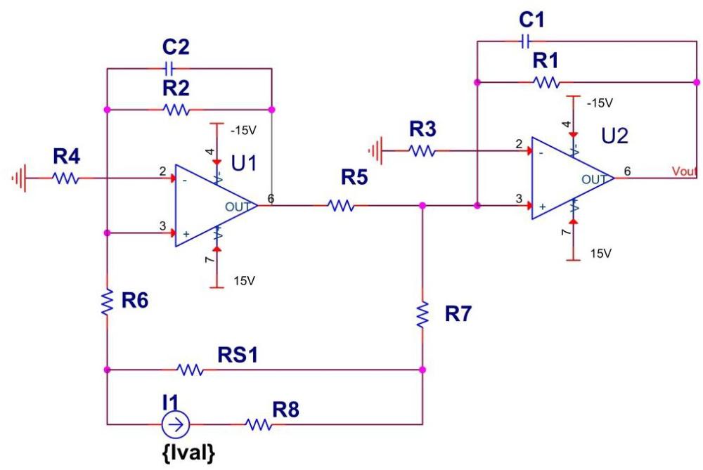 一種慣性導航系統(tǒng)差動電流電壓轉(zhuǎn)換電路的制作方法