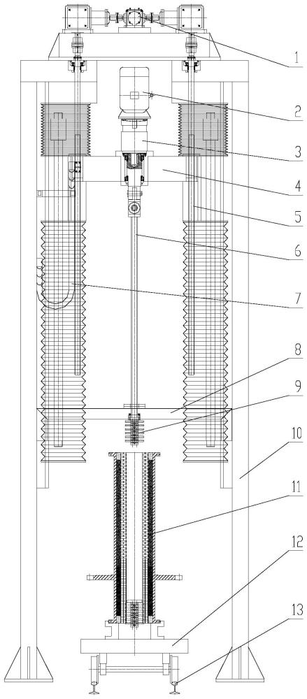 一種吸澆管內(nèi)孔掃磨機(jī)的制作方法