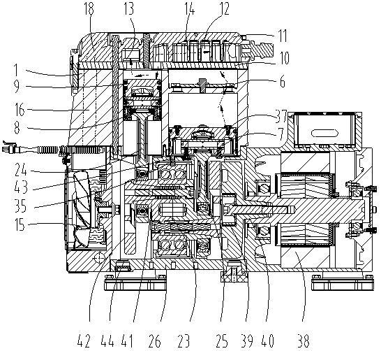 無油空壓機和汽車的制作方法