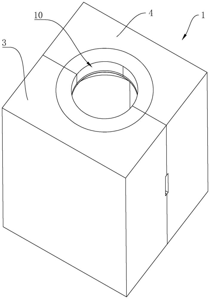 塑料水杯兩步法注吹模的制作方法