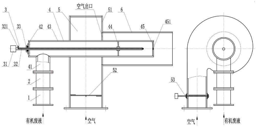 一種帶自清潔功能的廢液處理噴頭的制作方法