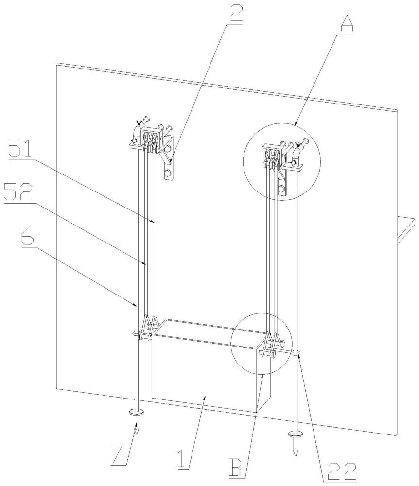 一种高层建筑外墙爬架和悬挑架结构的制作方法