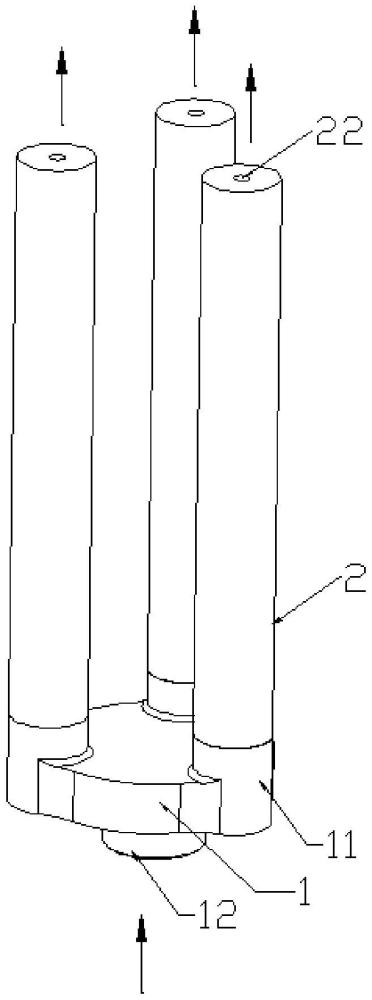 一種沸騰爐用直吹型風(fēng)帽及沸騰爐布風(fēng)結(jié)構(gòu)的制作方法