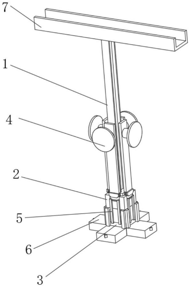 一種建筑施工支撐裝置的制作方法