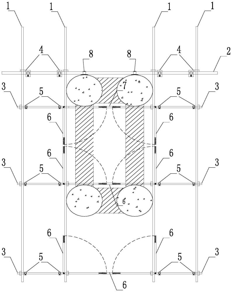 拱橋主拱維修拼裝平臺(tái)及施工方法與流程