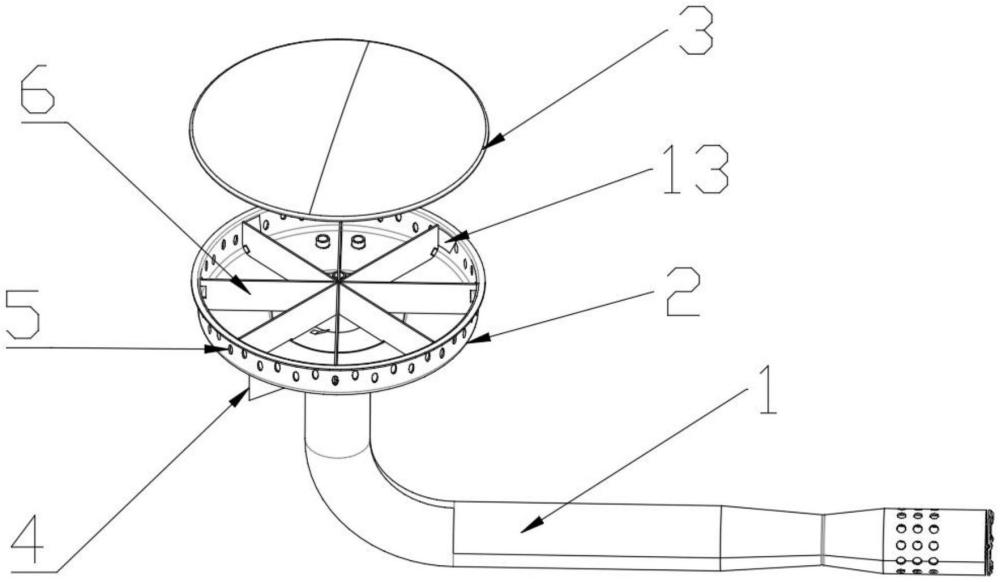 一種防風(fēng)爐頭爐具裝置的制作方法