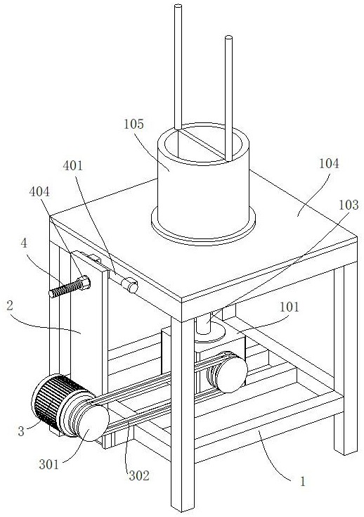 一種軋絲機(jī)動(dòng)力源柔性連接機(jī)構(gòu)的制作方法