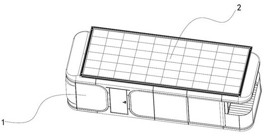 一種帶有光伏新能源的移動房屋的制作方法