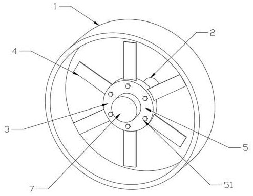 一種可更換槳葉的大型風機的制作方法