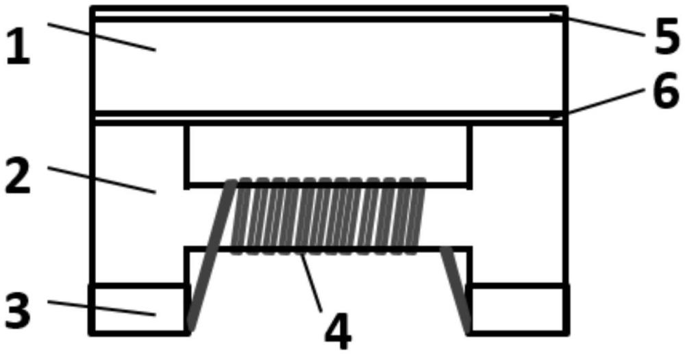 一種高性能電感器及其制備方法和應用與流程