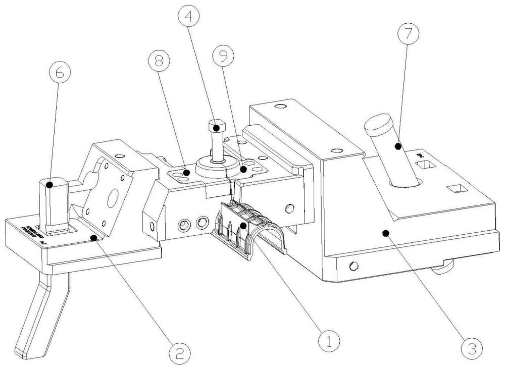 一種安裝柱加工模具的制作方法