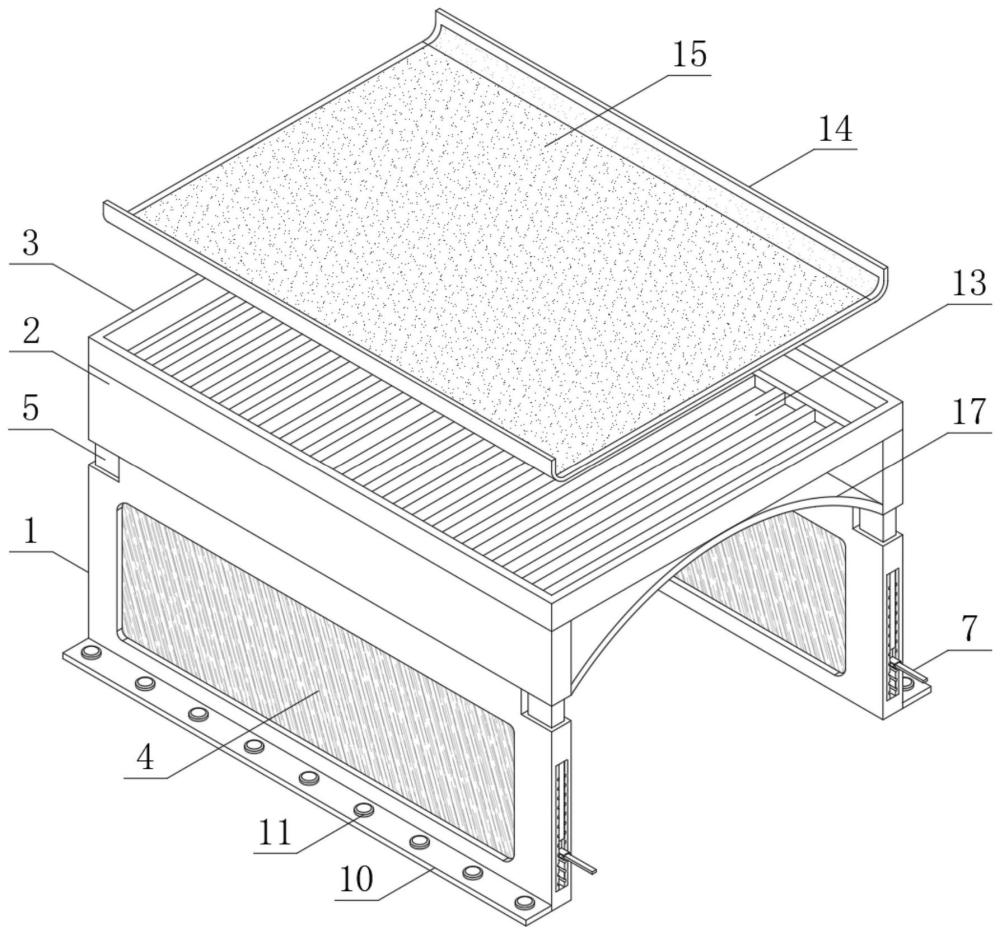 一种建筑施工现场管理通道的制作方法