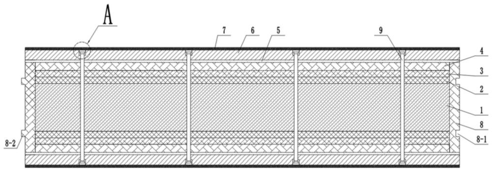 一種建筑用節(jié)能保溫內(nèi)墻板