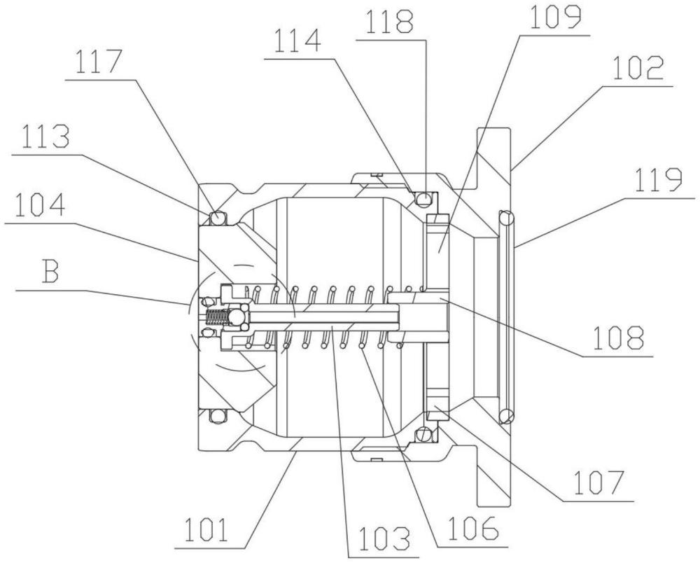 一種壓力安全保護(hù)型快速接頭的制作方法