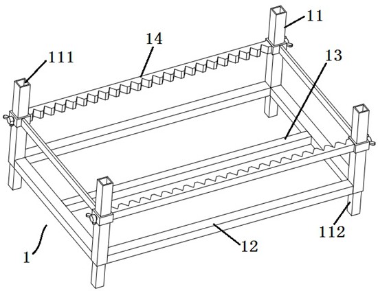 一種控制電路板用烘烤架的制作方法