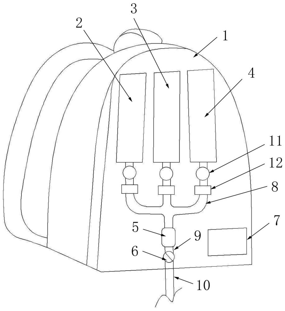 一種背包式輸液裝置的制作方法