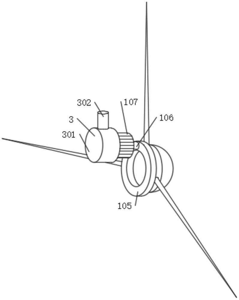 一種風力發(fā)電機組葉片鎖定工裝的制作方法