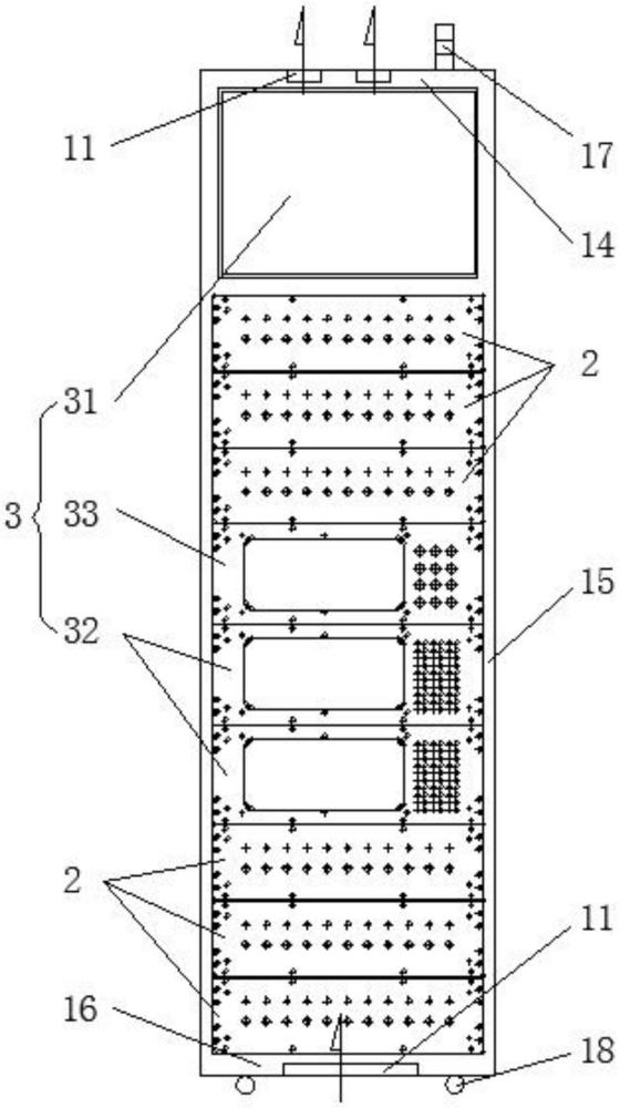 一種用于電源老煉的組合電源控制裝置的制作方法