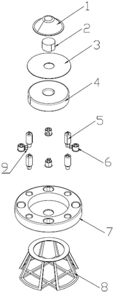 一種基于渦噴發(fā)動(dòng)機(jī)的消防無人機(jī)的制作方法