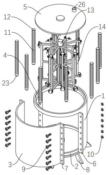 一種具備填料的水處理設備的制作方法