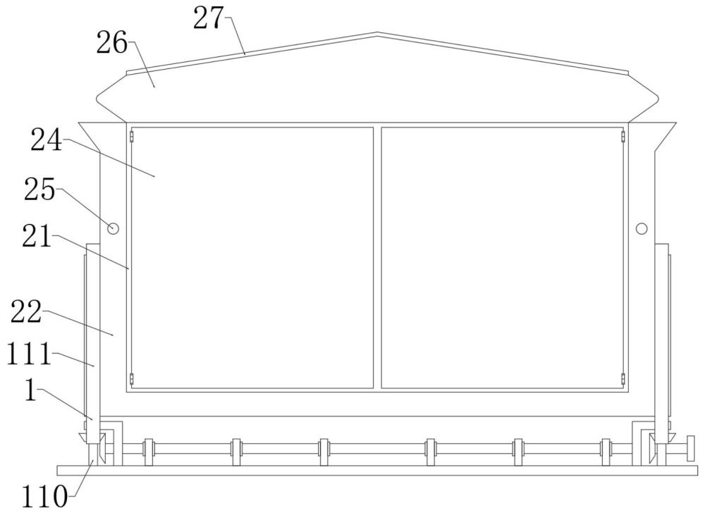 一种用于弱电安防的温控型机柜的制作方法