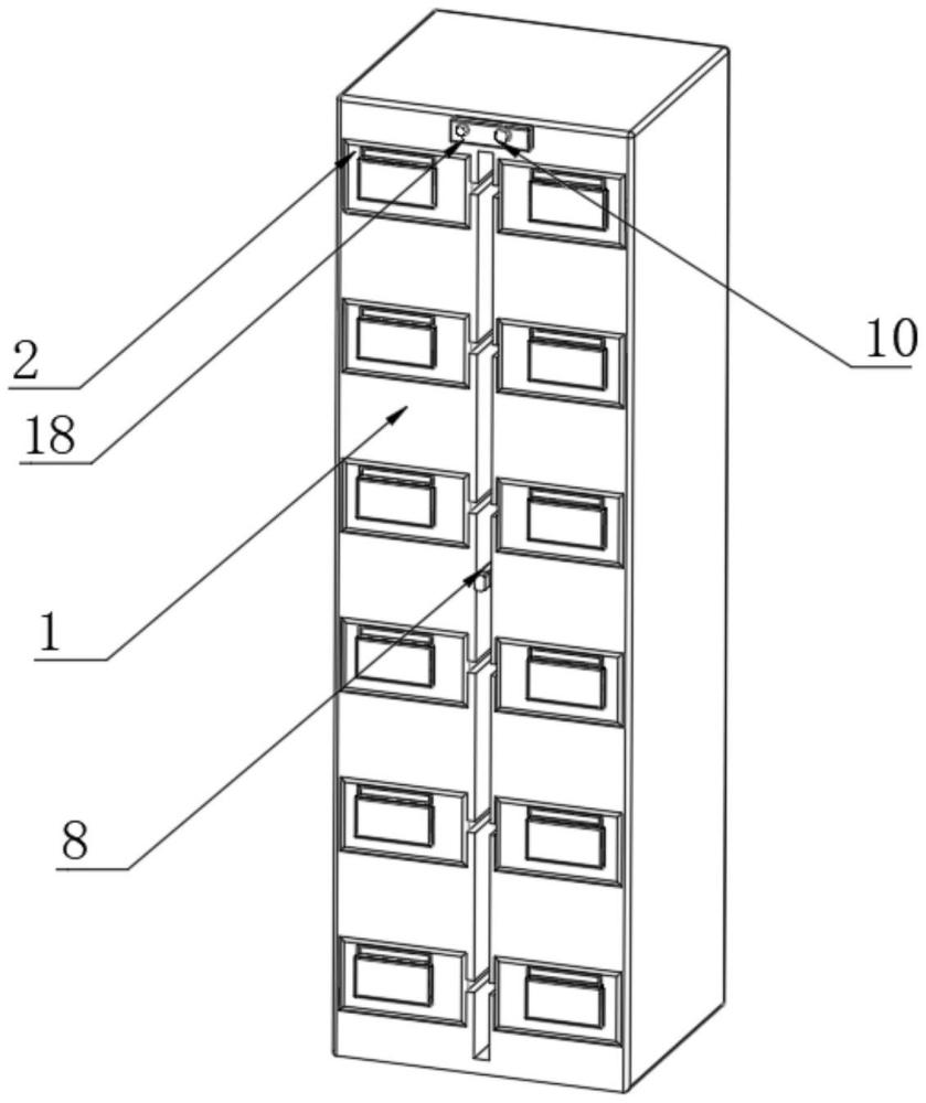 一種檔案管理用檔案盒的制作方法