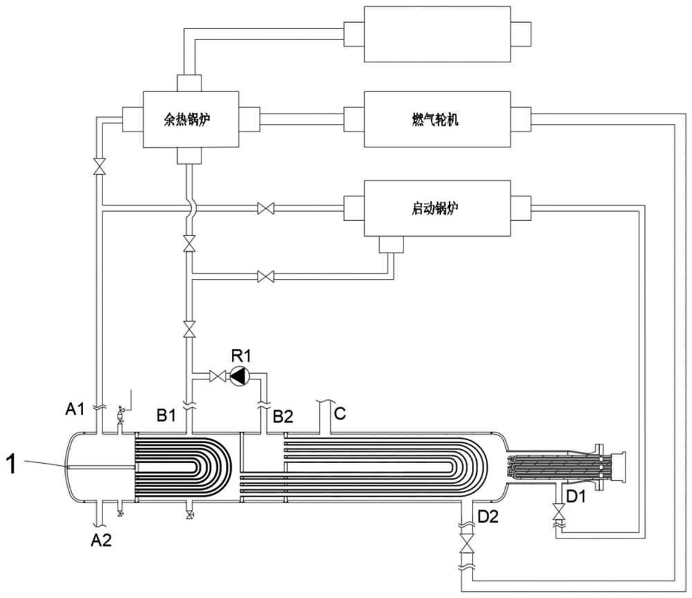 一種用于天然氣電廠的加熱器的制作方法