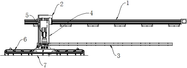 一種供電用絕緣板材旋轉(zhuǎn)搬運(yùn)機(jī)構(gòu)的制作方法