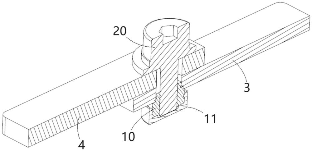 螺母组件、电连接组件和电连接产品的制作方法