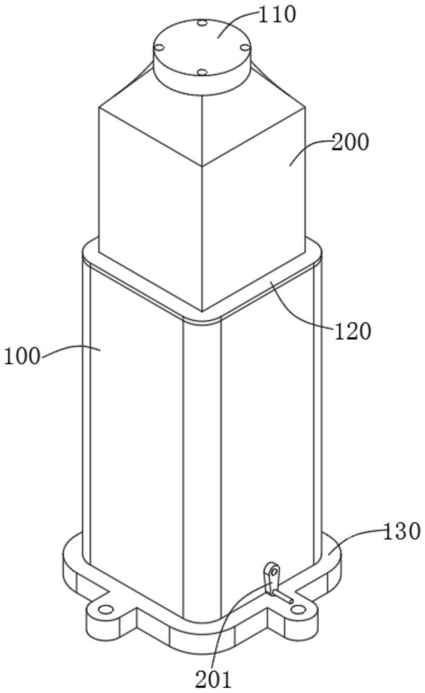 一種可收縮式路燈工程燈桿的制作方法