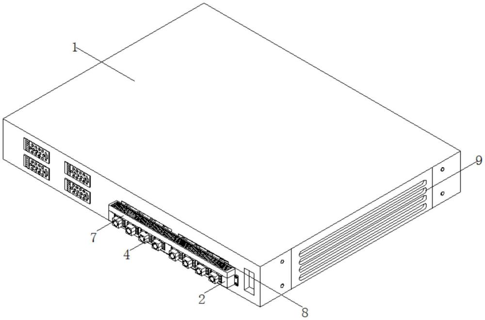 一种具有线路保护功能的网络交换机的制作方法