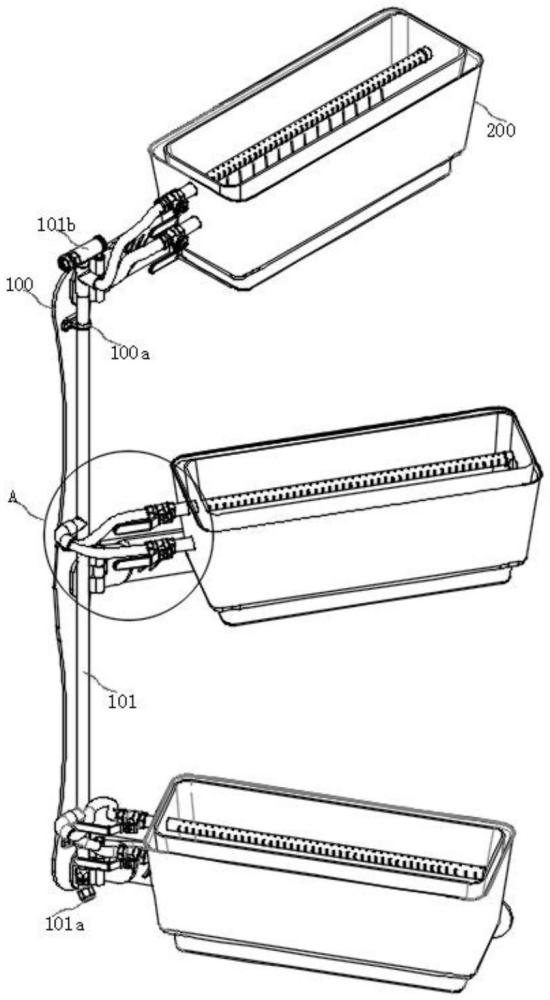 一种园林建筑景观工程垂直浇灌装置的制作方法