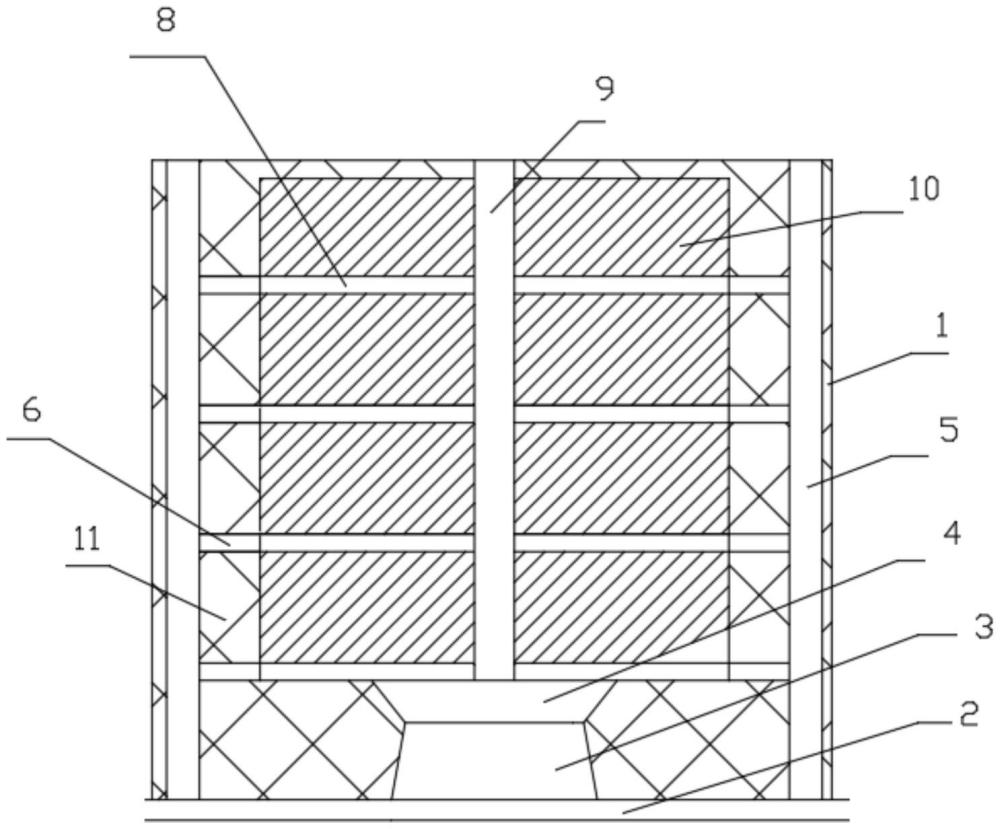 一種非煤礦礦山施工結(jié)構(gòu)的制作方法