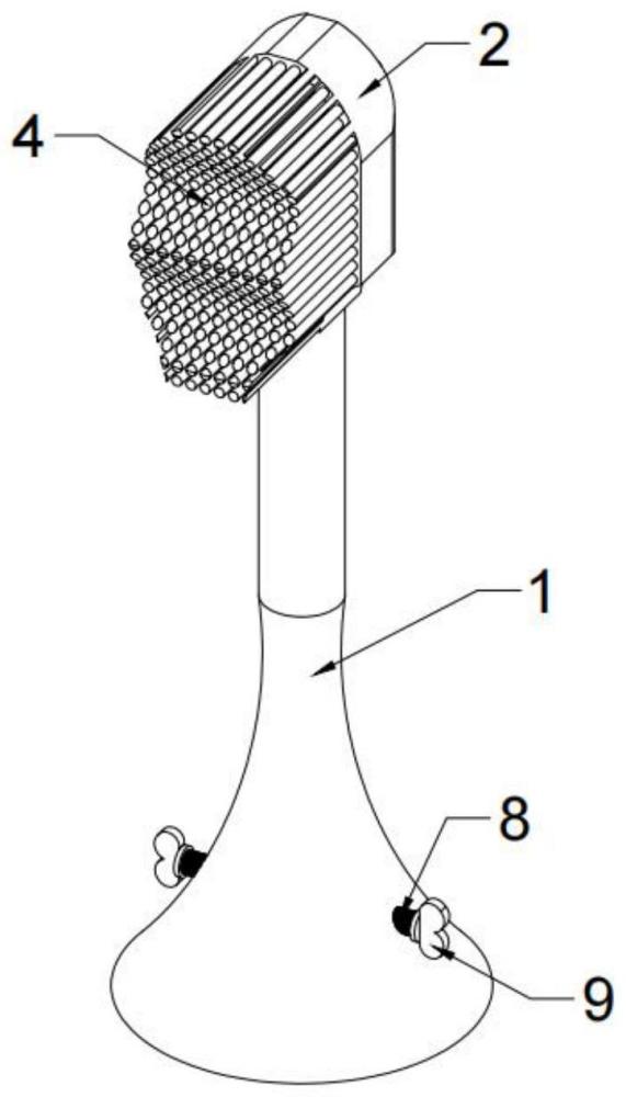 一種電動牙刷的刷頭結(jié)構(gòu)的制作方法